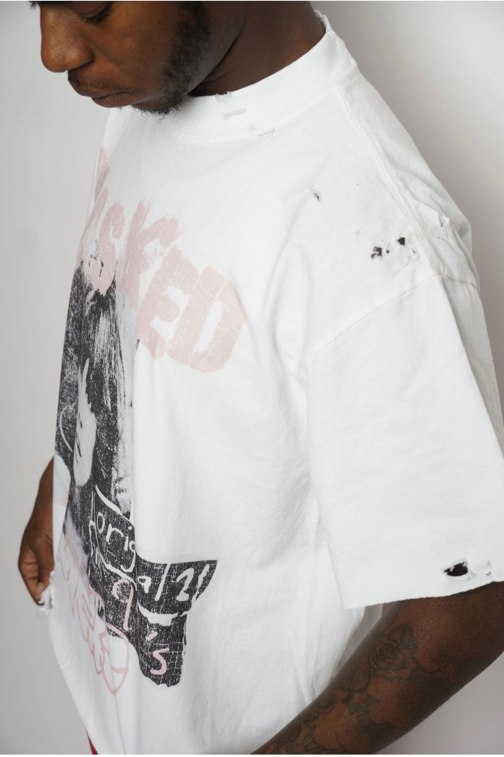 Masked Lovers 99 Mugshot Tee
