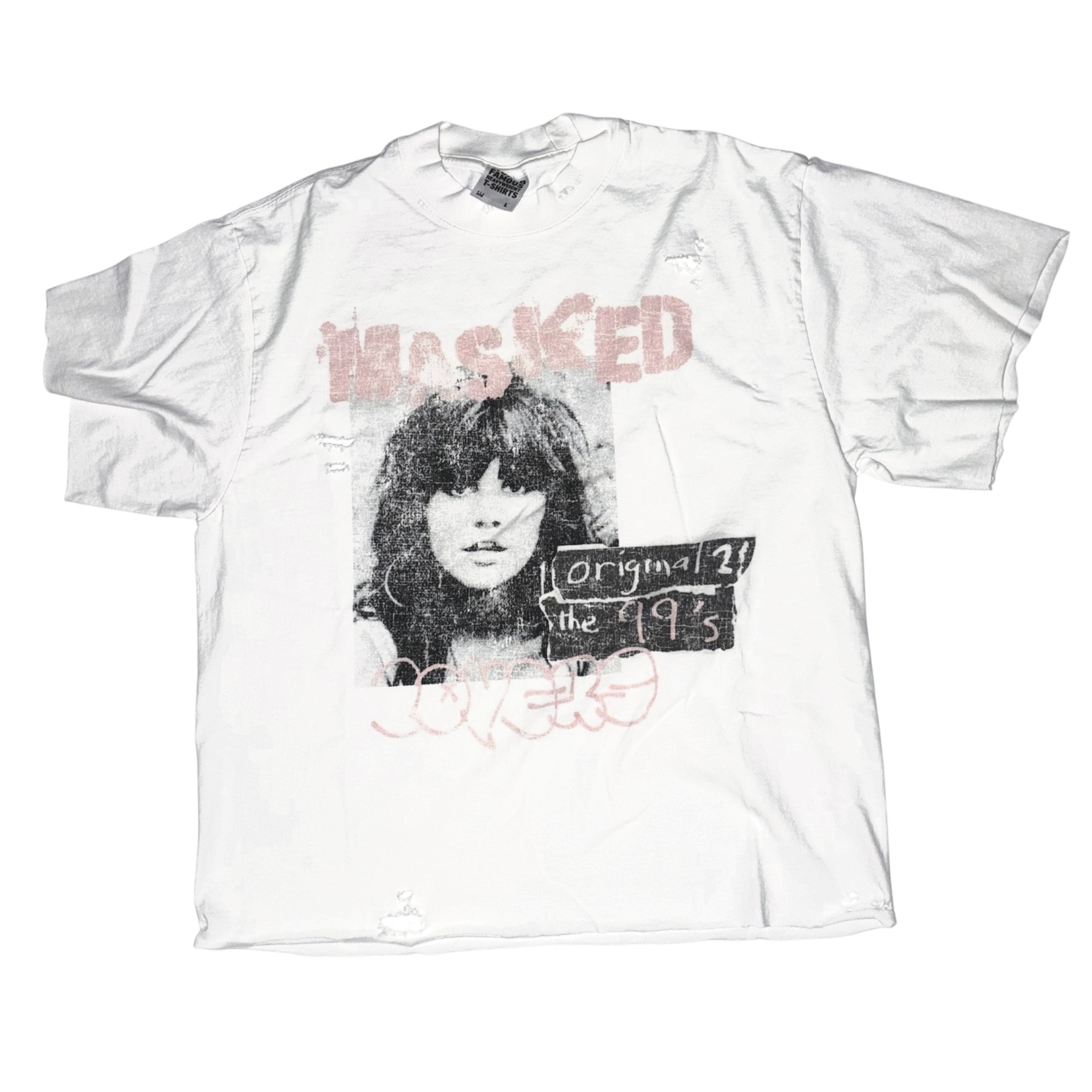 Masked Lovers 99 Mugshot Tee