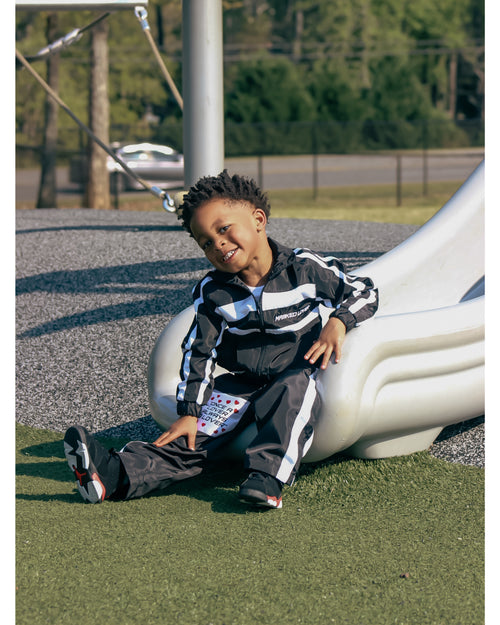 Black Kids Streetwear Tracksuit Set – Masked Lovers