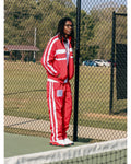 Red Streetwear Tracksuit Set – Masked Lovers